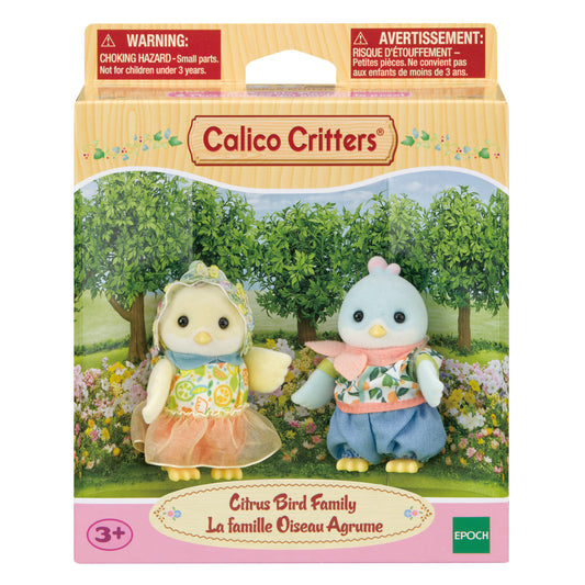 Calico Critters Citrus Bird Family