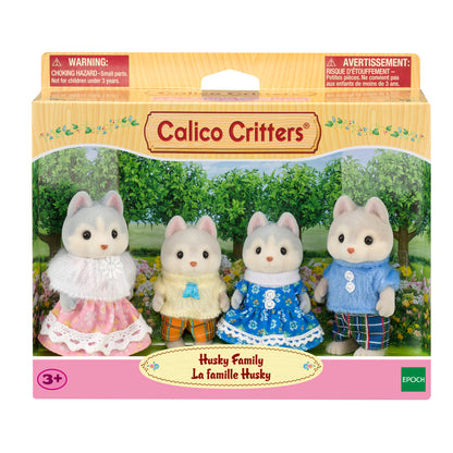Calico Critters Husky Family
