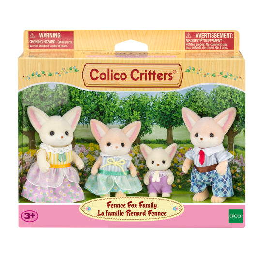 Calico Critters Fennec Fox Family