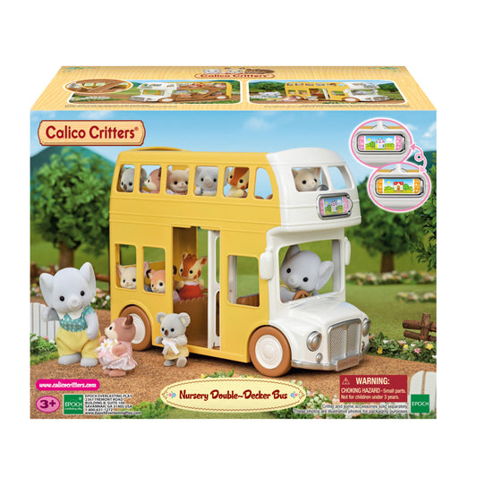 Calico Critters Nursery Double Decker Bus (BL)