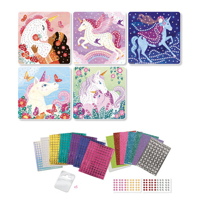 Unicorns Lg. Mosaics - Stick'N Fun