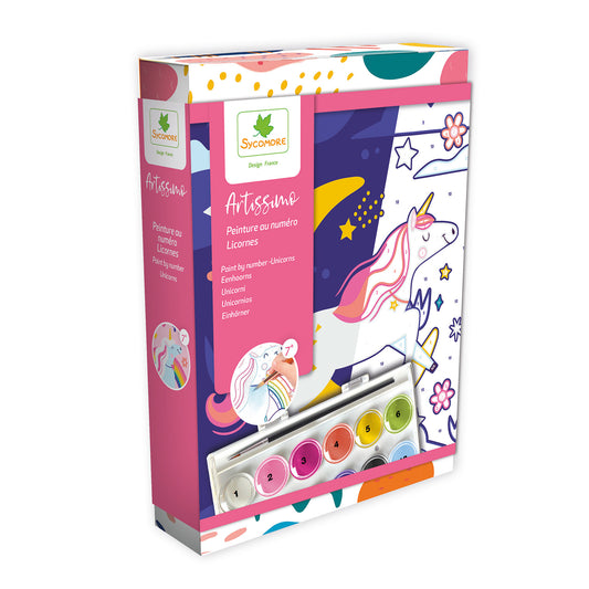Unicorns Paint By Numbers