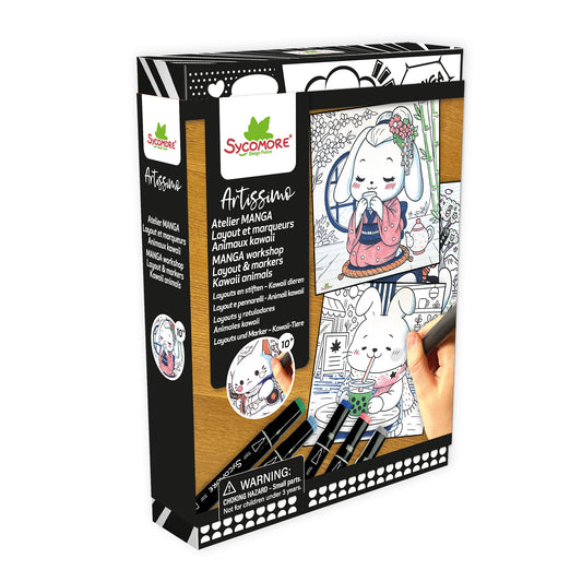 Kawaii Animals - Sm. Layout & Markers