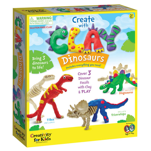 Create with Clay Dinosaur