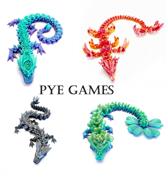 Medium 3D Dragon 12-18"