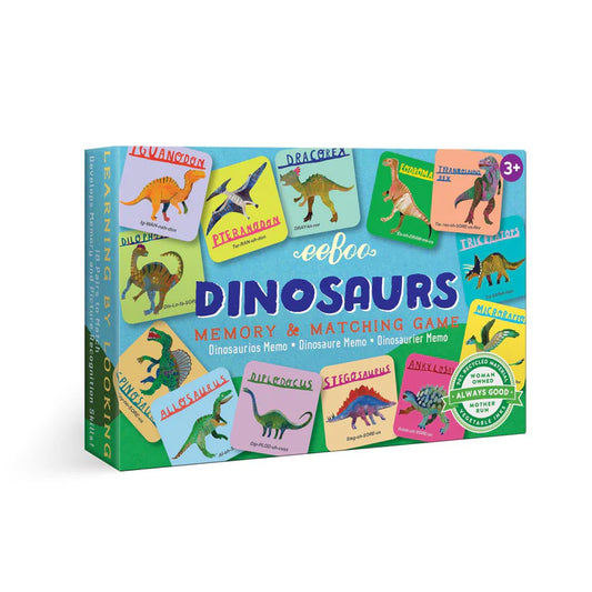 Dinosaurs Memory Matching Game (eeBoo)
