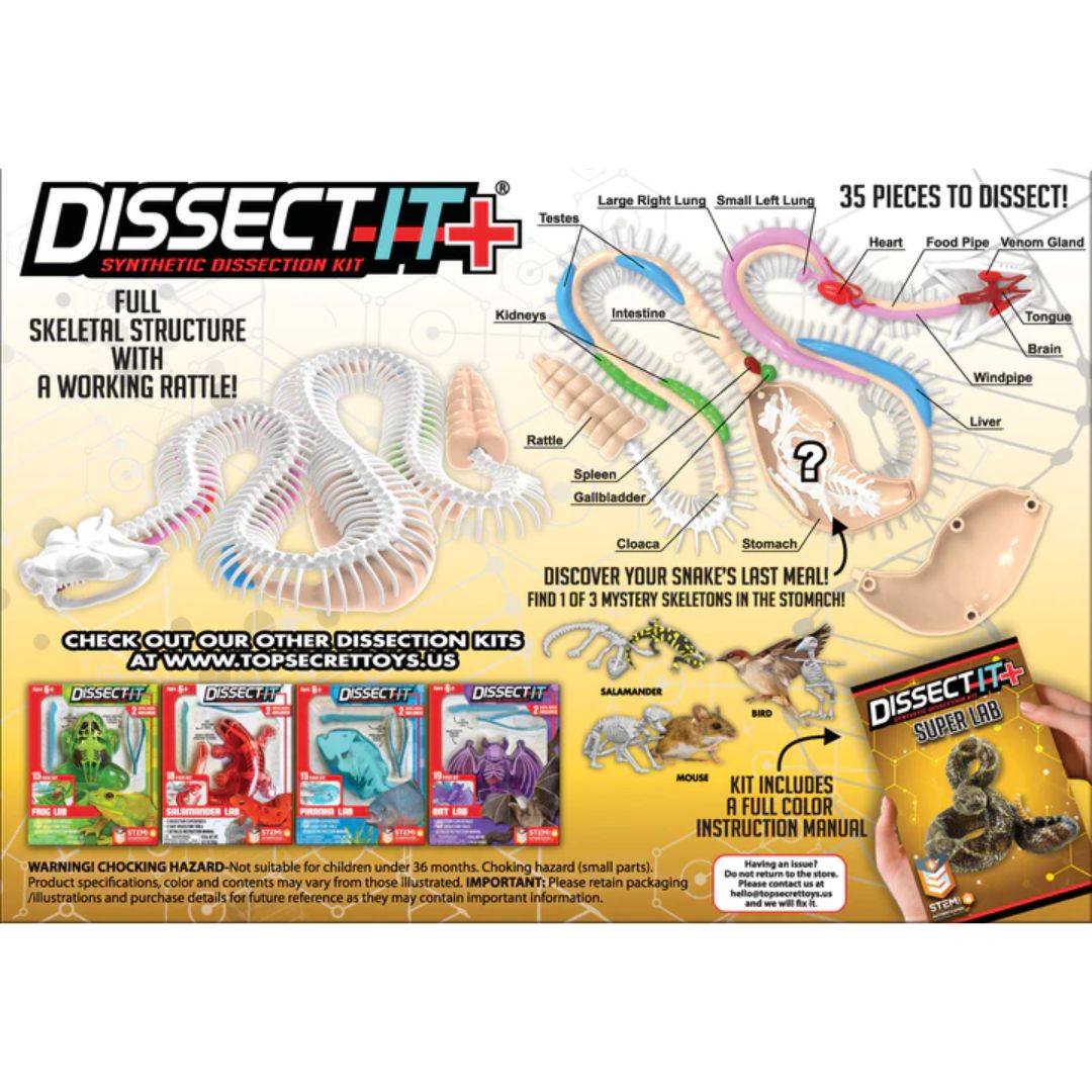 Dissect It Rattlesnake Super Lab Kit