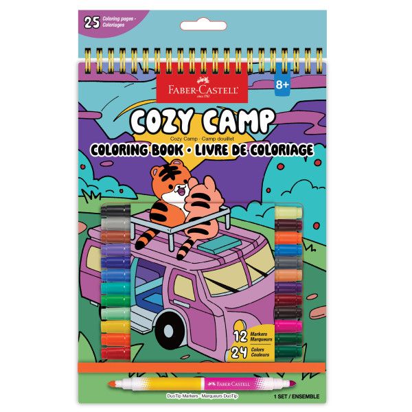 Cozy Camp Coloring Books
