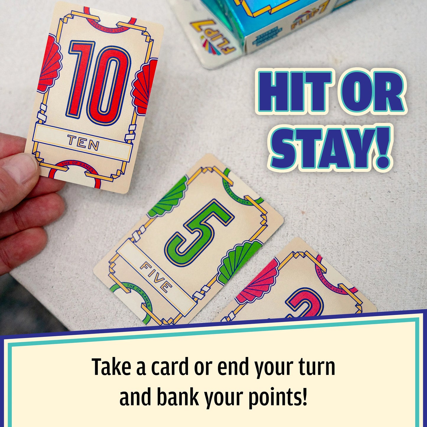 Flip 7 card game
