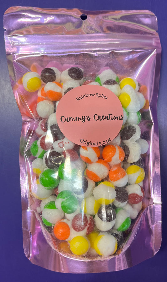 Rainbow Splits Freeze Dried