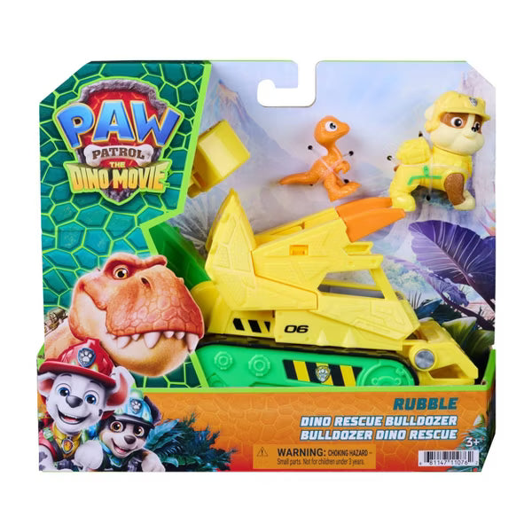 Rubble Dino Rescue Bulldozer (PAW Patrol The Dino Movie)