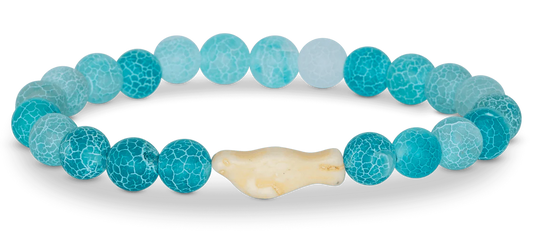 Seal Aqua Blue Glide Bracelet