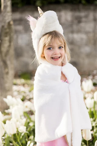 Unicorn Cuddle Cape Rainbow (Size 4-6)