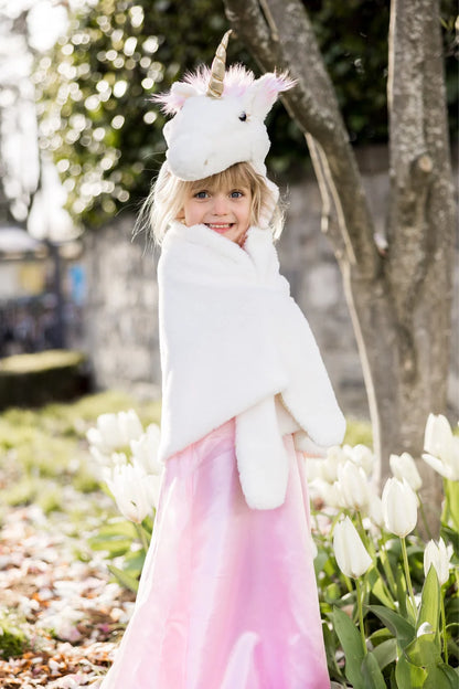 Unicorn Cuddle Cape Rainbow (Size 4-6)