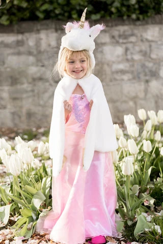 Unicorn Cuddle Cape Rainbow (Size 4-6)