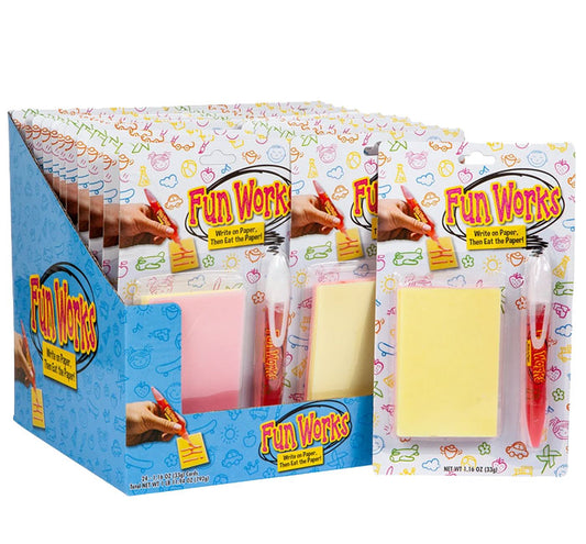 Write & Eat Paper Candy