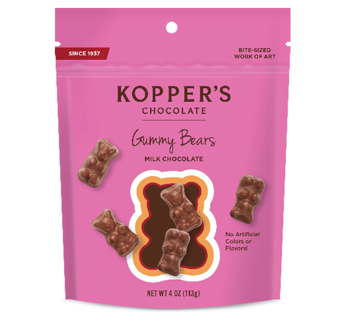 Kopper’s Gummy Bears Milk Chocolate