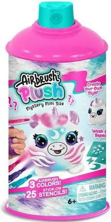 Airbrush Plush Mystery Mini Spray Can