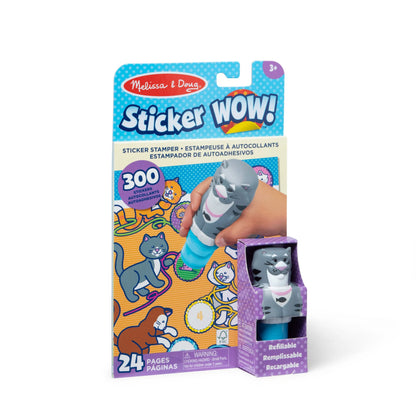 Cat Sticker WOW!™ Activity Pad & Sticker Stamper