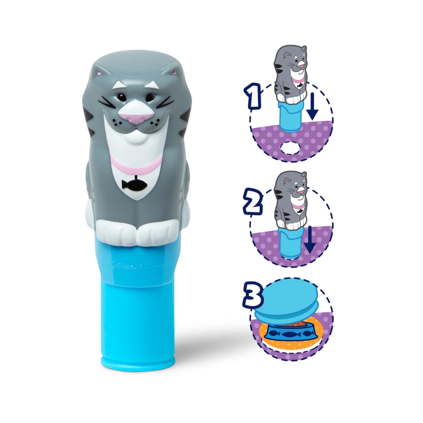 Cat Sticker WOW!™ Activity Pad & Sticker Stamper