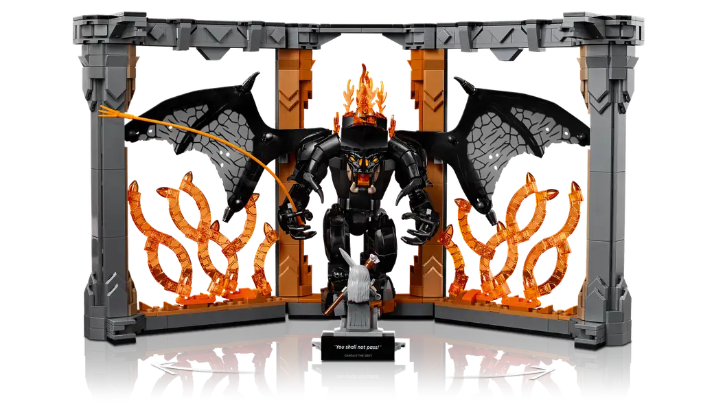 The Lord of the Rings: Balrog™ LEGO Book Nook