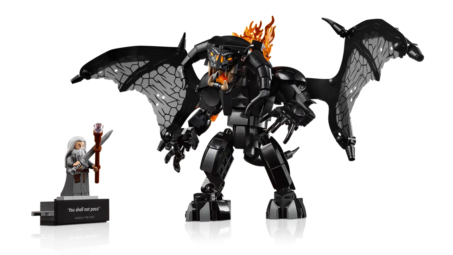 The Lord of the Rings: Balrog™ LEGO Book Nook
