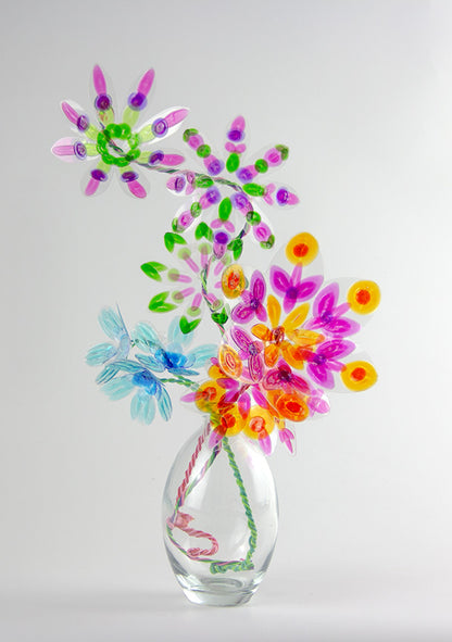 Flower Fantasy Crown Stained Glass Accessory Kit