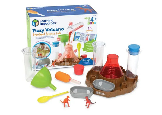 Fizzy Volcano Preschool Lab
