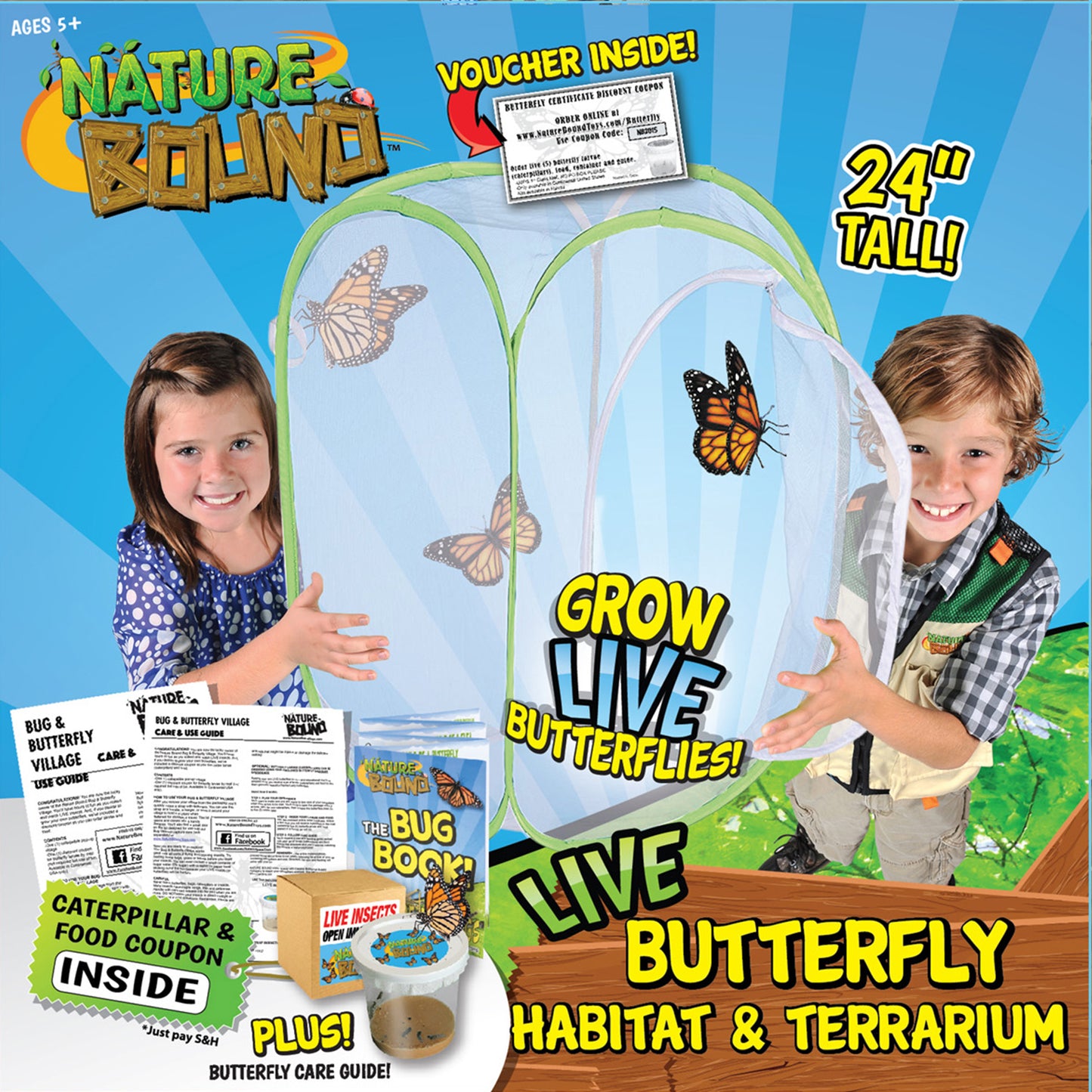 Butterfly Habitat and Terrarium