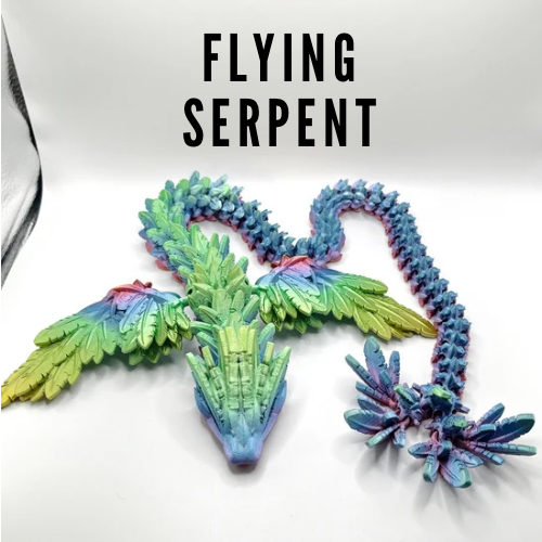 Large 3D Dragon 16-28"