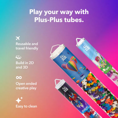 Plus-Plus Tube Neon Mix (70pc)