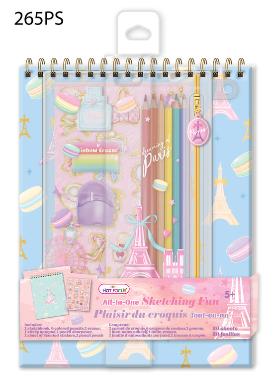 Paris Sketching Fun