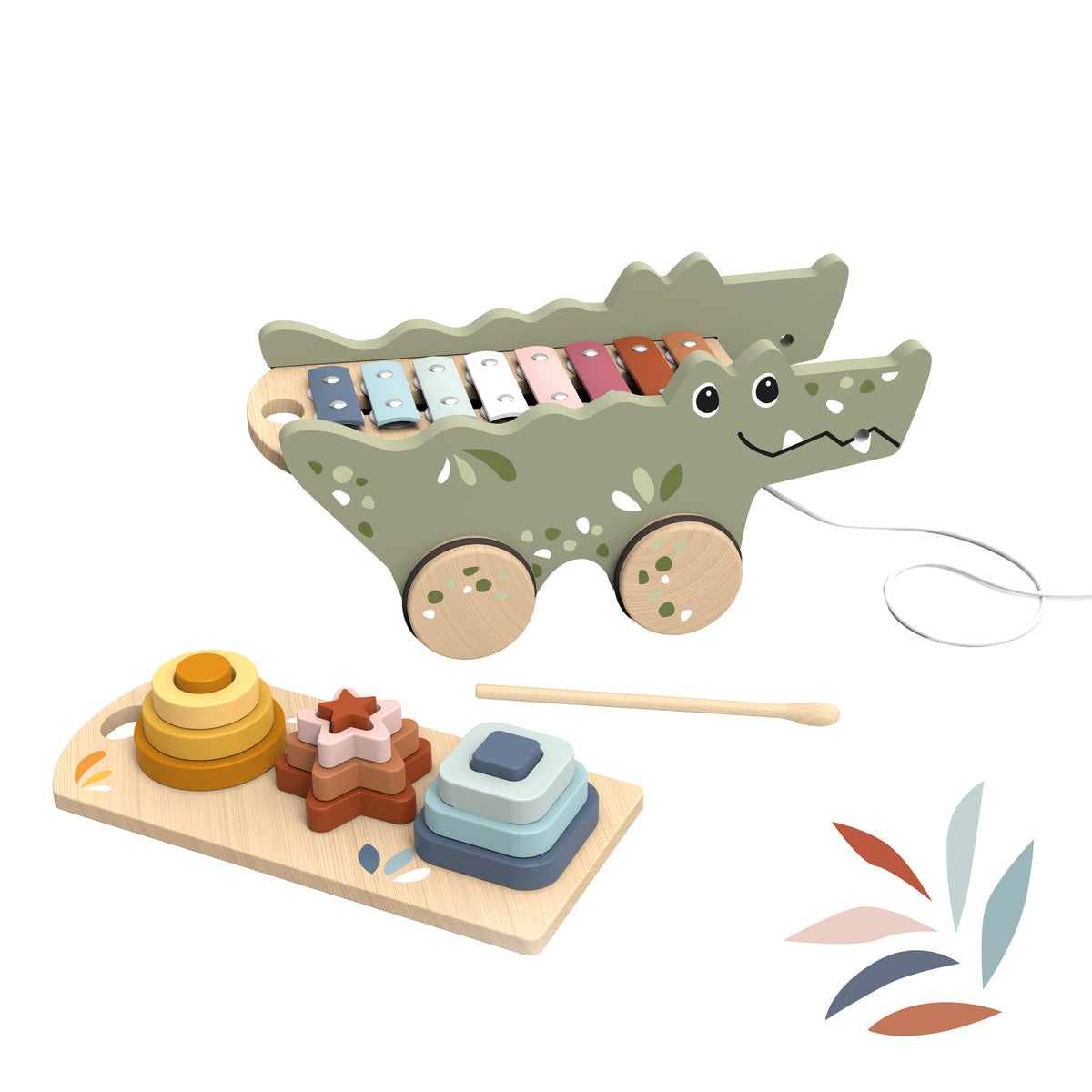 Croc Xylo & Activity Pull-Along