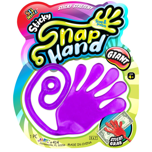 Slimeez Giant Sticky Snap Hand