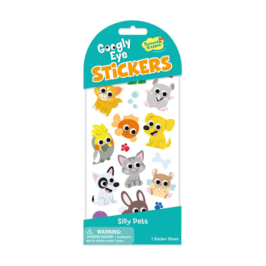 Silly Pets Googly Eye Stickers