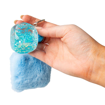 Fluffy Fidget Keychain