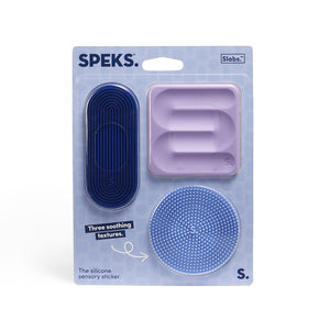 Slabs Sensory Sticker 3 Pack (Blue)