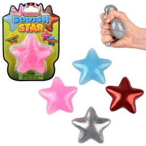 Squish Sticky Glitter Star 3