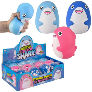 SQUISH AND STRETCH SHARK 3.75