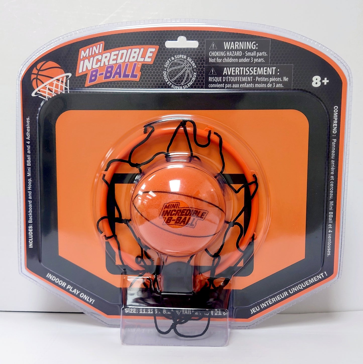 Mini Incredible Basketball Hoop/Ball Set