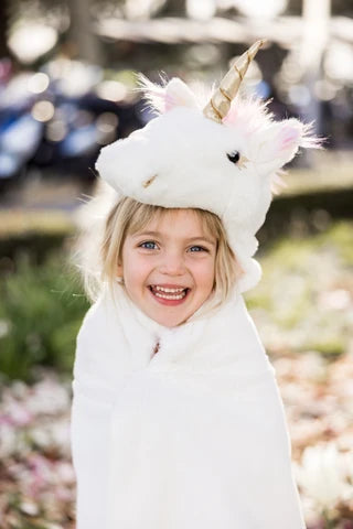 Unicorn Cuddle Cape Rainbow (Size 4-6)