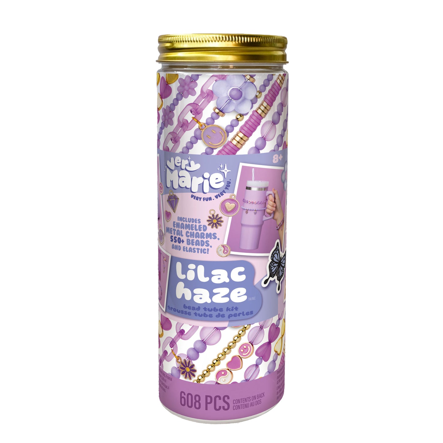 Lilac Haze Bead Tube