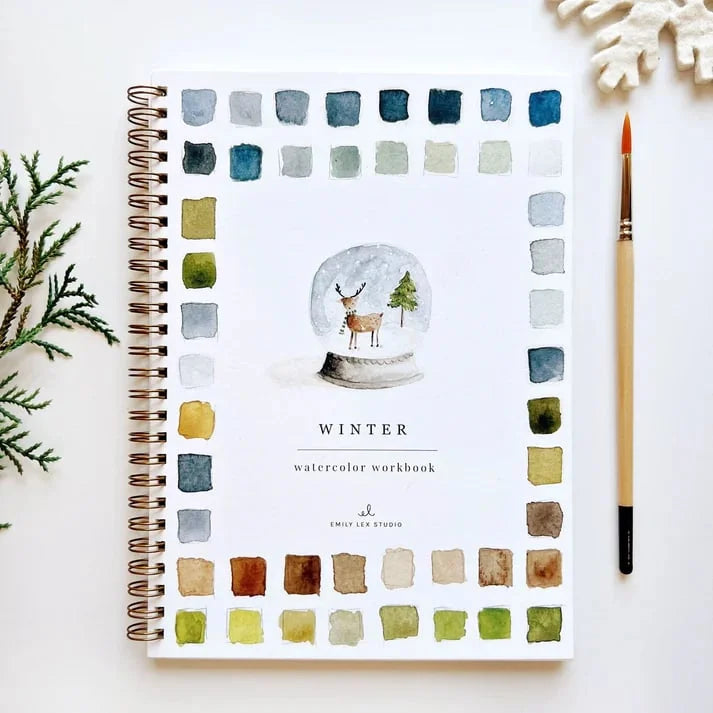 WINTER WATERCOLOR BOOK