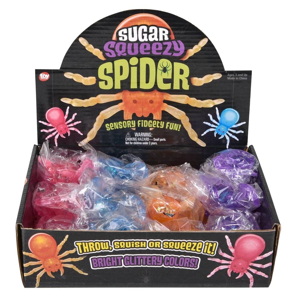 4.75" Squeezy Sugar Spider