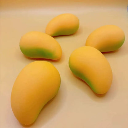 Realistic Mango Squishy Stress Relief Toy