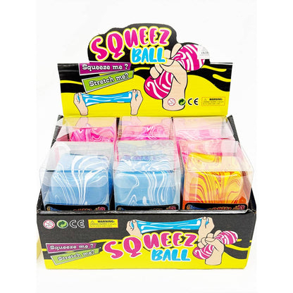 Fluid Pattern Squeeze Cube