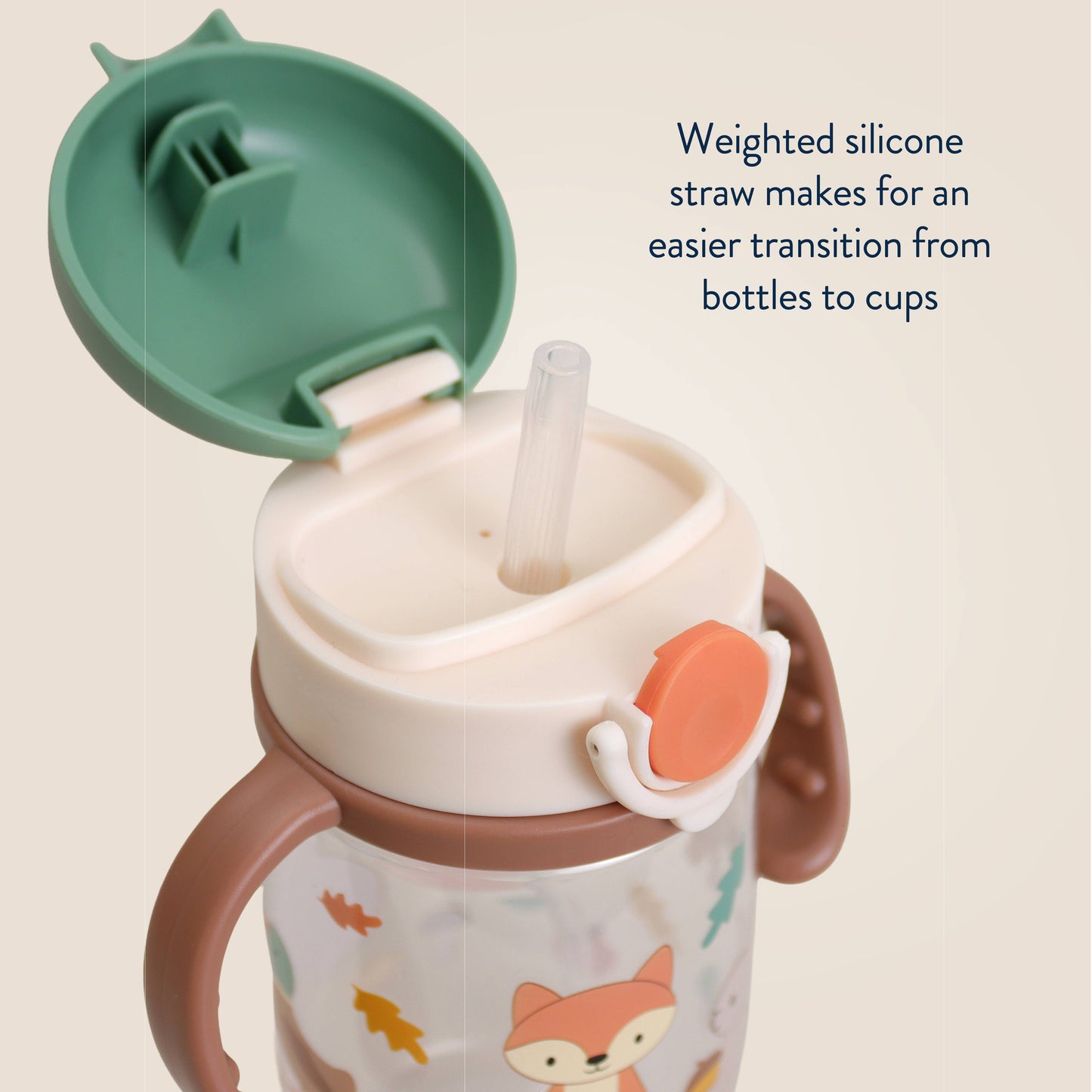 Itzy Sips™ - Straw Cup With Snap-Close Lid
