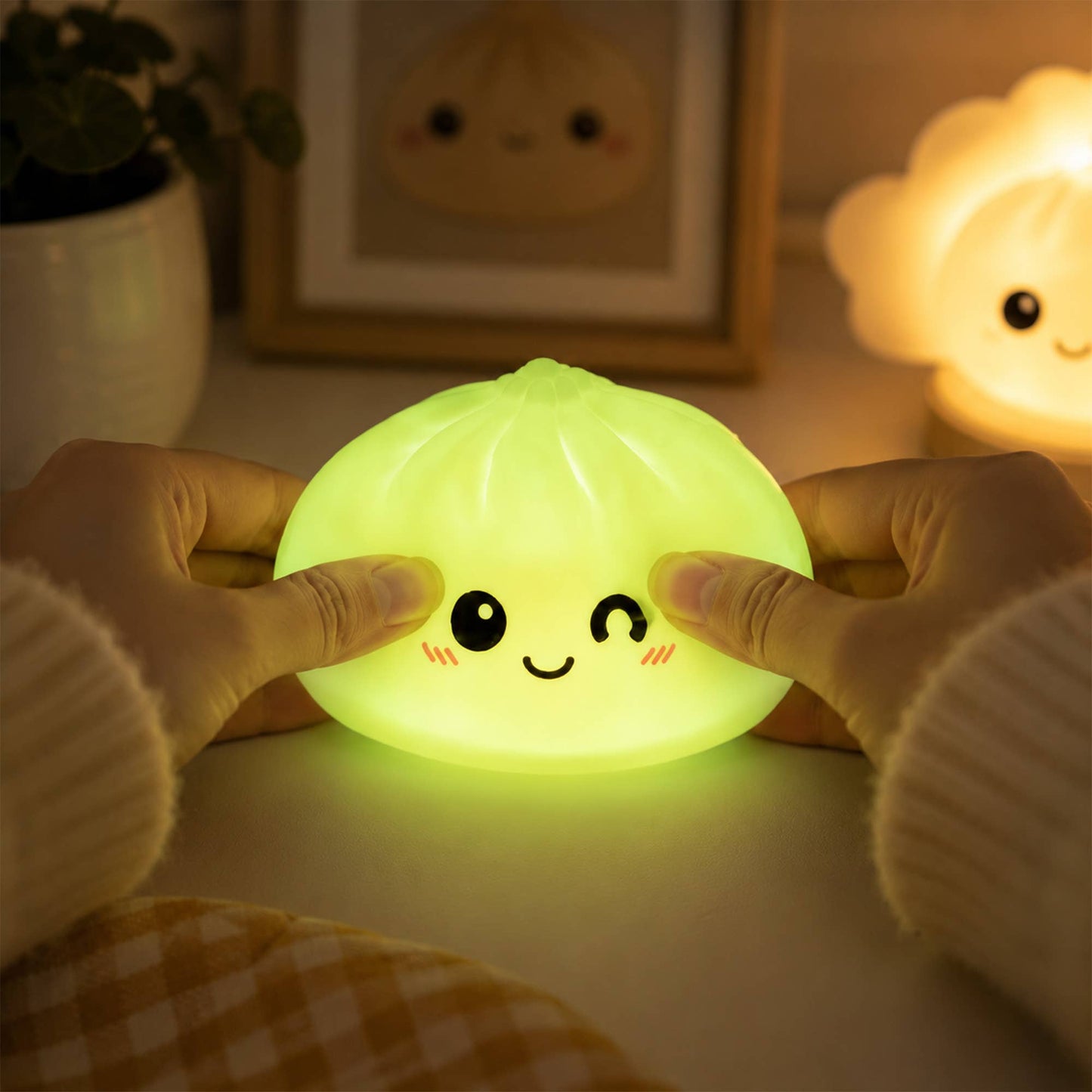 Glow-in-the-Dark Dumpling Squishy Mystery Box