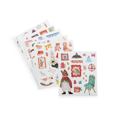 The Minouchkas Coloring books w/150 stickers