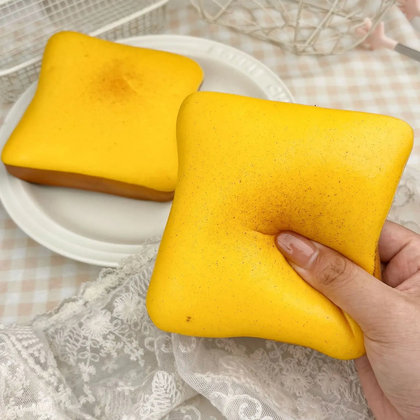 Slow Rising Toast Bread Squishy Toy